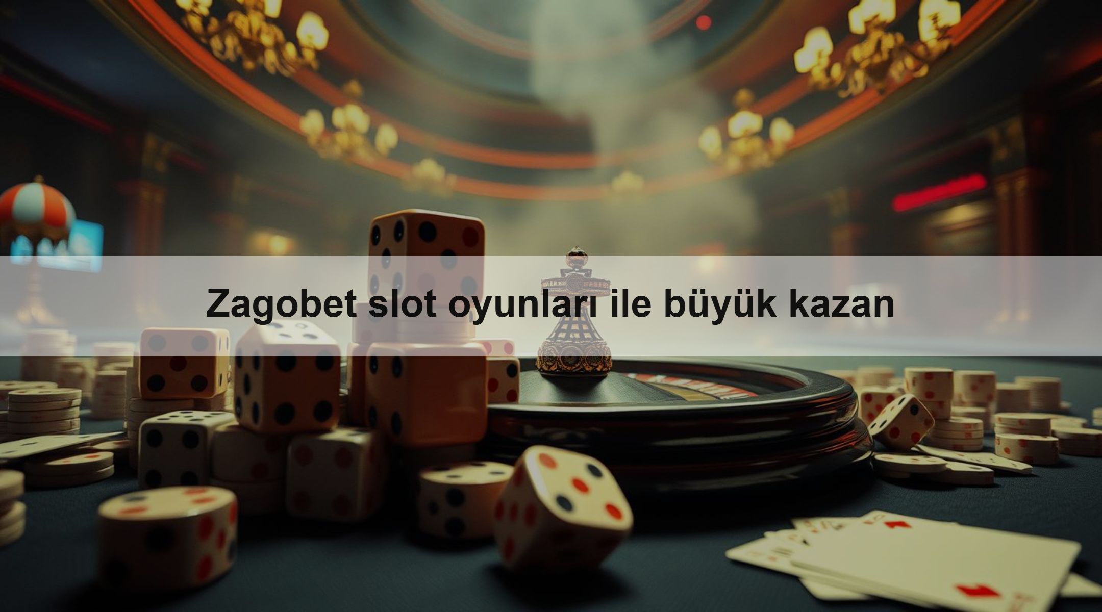 Zagobet slot oyunları ile büyük kazan