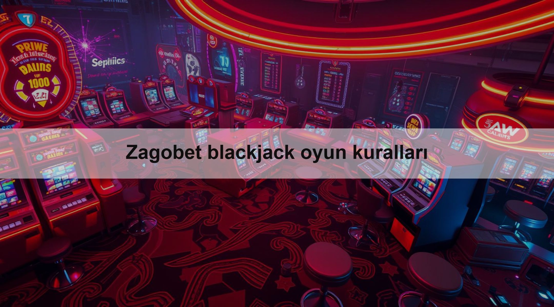 Zagobet blackjack oyun kuralları