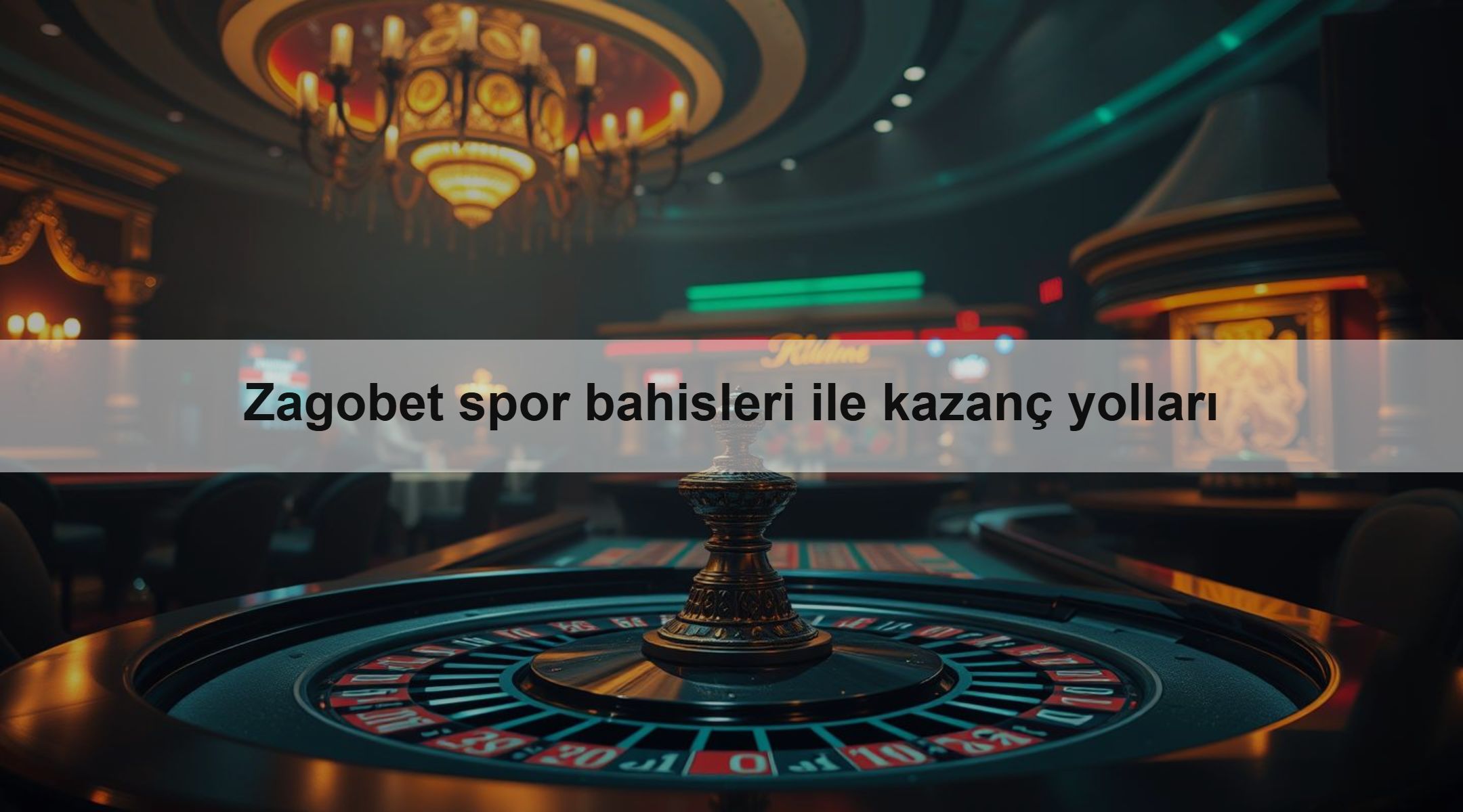 Zagobet spor bahisleri ile kazanç yolları 1 Zagobet spor bahisleri ile kazanç yolları
