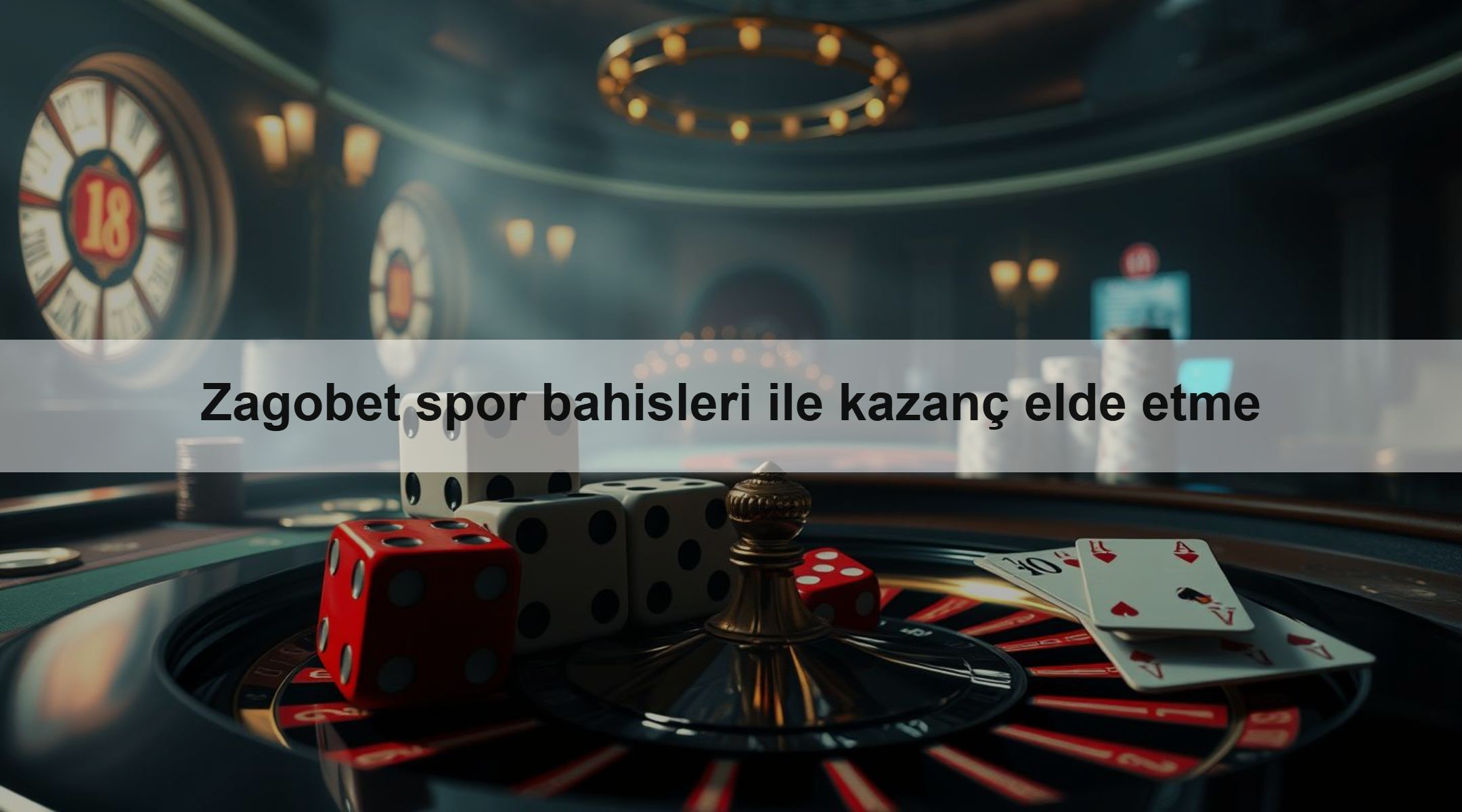 Zagobet spor bahisleri ile kazanç elde etme