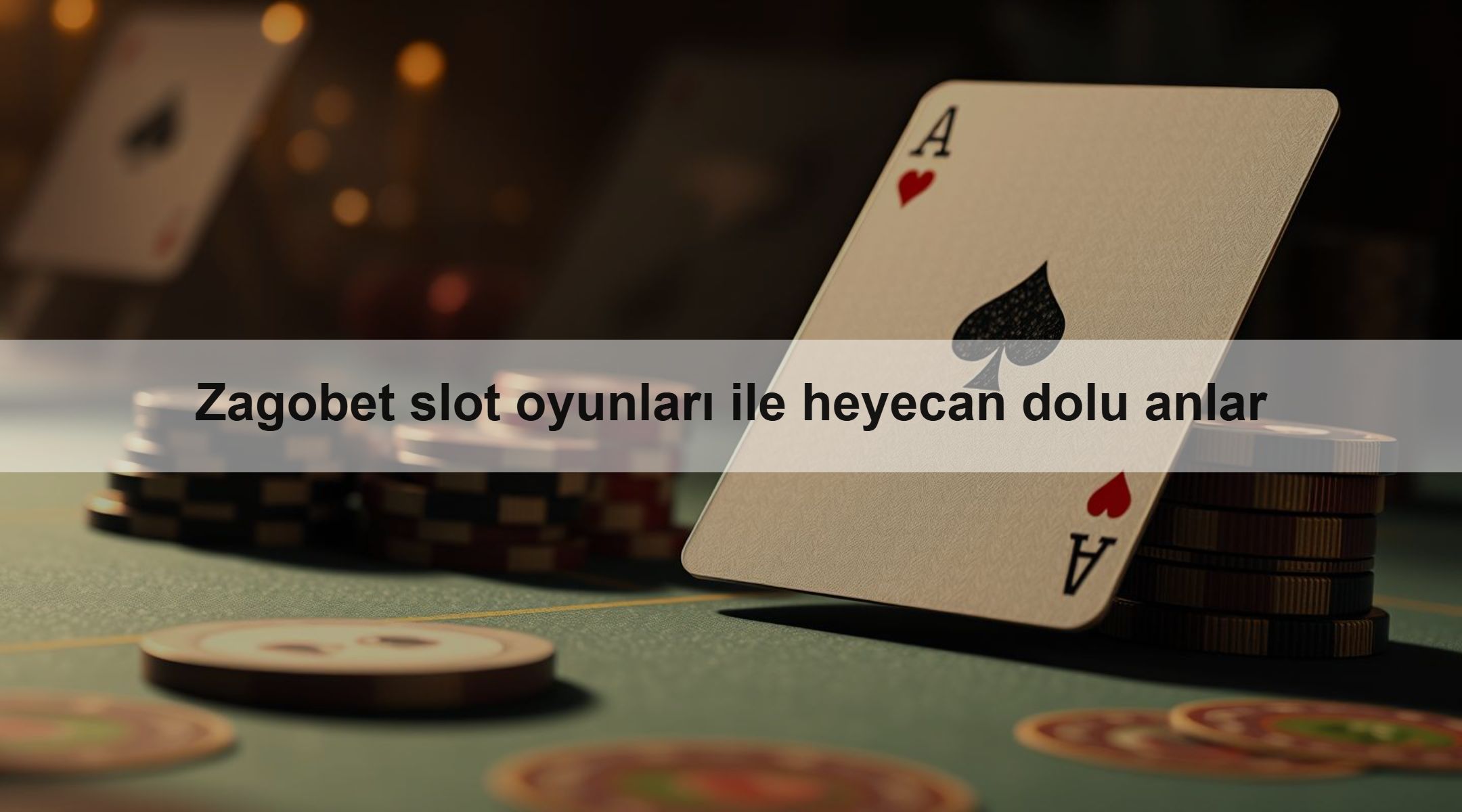 Zagobet slot oyunları ile heyecan dolu anlar