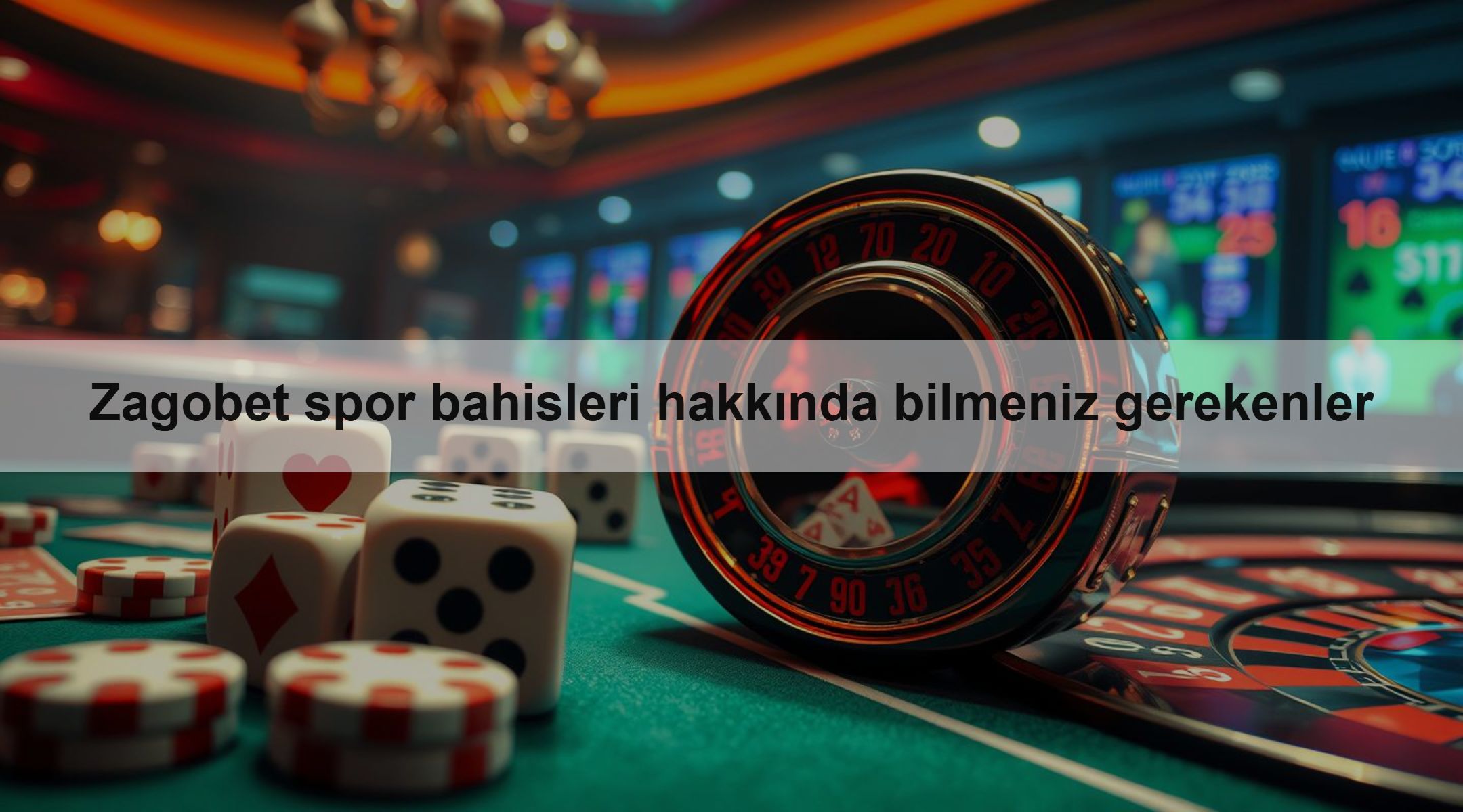 Zagobet spor bahisleri hakkında bilmeniz gerekenler
