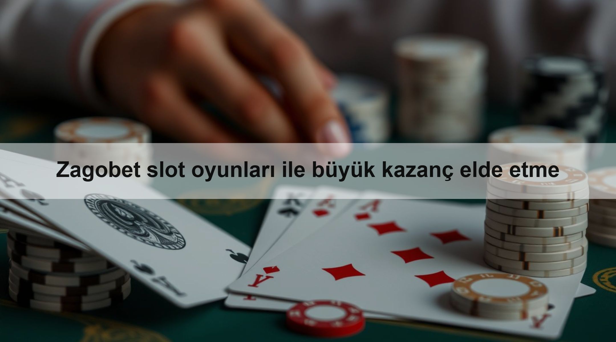 Zagobet slot oyunları ile büyük kazanç elde etme